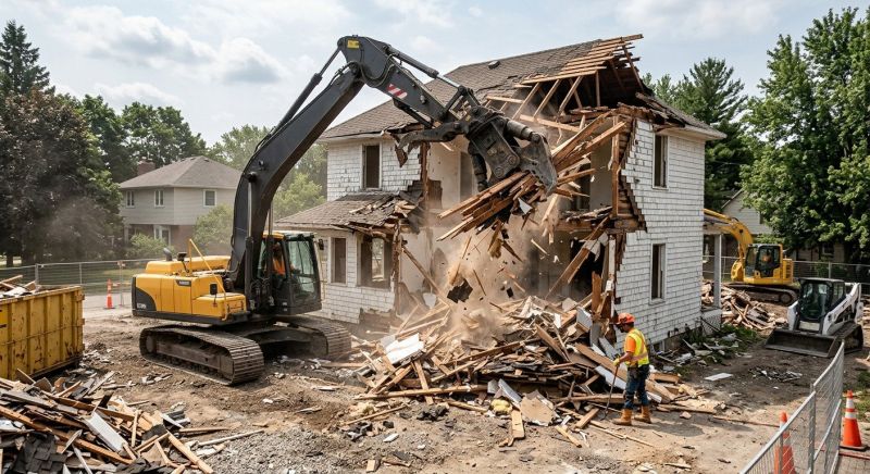 Home Demolition Service in Sacramento, CA